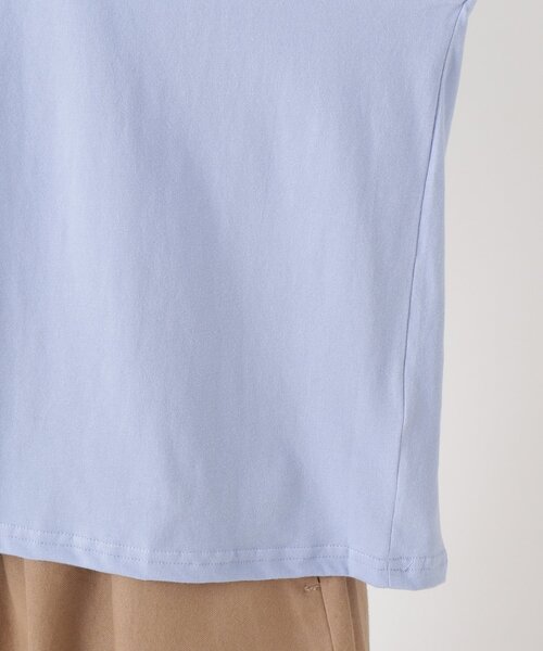 one'sterrace(ワンズテラス)の「異素材刺繍切替プルオーバー(Tシャツ/カットソー・レディース・ブラック系8/ブルー系その他7/ホワイト系9・02)」の9枚目の写真