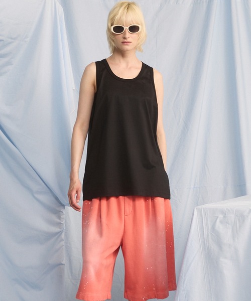 MAISON SPECIAL（メゾンスペシャル）の「《UNISEX》Suvin GIZA Cotton Ultimate Comfort Tank Top/スヴィンギザコットンアルティメットコンフォートタンクトップ【MAISON SPECIAL/メゾンスペシャル】（タンクトップ・メンズ・ホワイト/ブラック・2/1/0）」の5枚目の写真