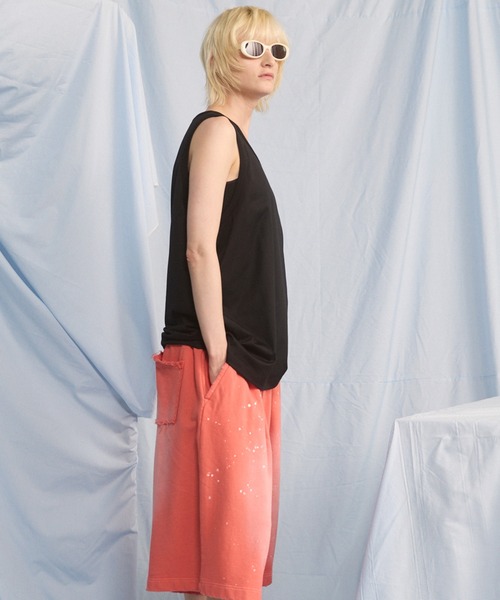 MAISON SPECIAL（メゾンスペシャル）の「《UNISEX》Suvin GIZA Cotton Ultimate Comfort Tank Top/スヴィンギザコットンアルティメットコンフォートタンクトップ【MAISON SPECIAL/メゾンスペシャル】（タンクトップ・メンズ・ホワイト/ブラック・2/1/0）」の6枚目の写真