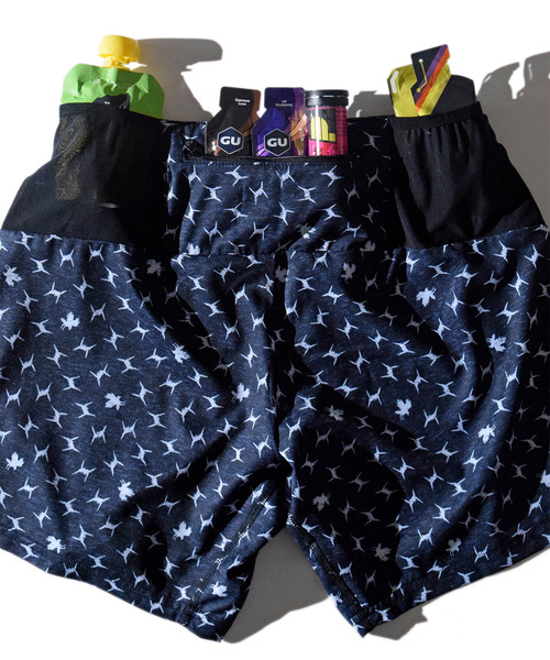 ELDORESO(エルドレッソ)の「Ndereba Buggy Shorts / ヌデレババギーショーツ(その他パンツ・メンズ・ブルー/ブラック・LARGE/MEDIUM)」の4枚目の写真