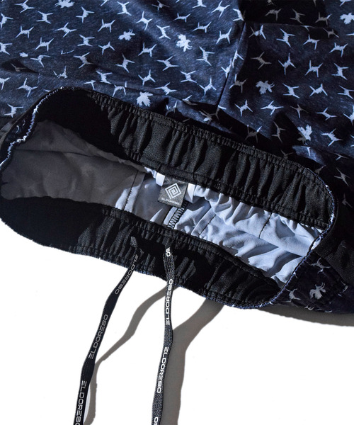 ELDORESO(エルドレッソ)の「Ndereba Buggy Shorts / ヌデレババギーショーツ(その他パンツ・メンズ・ブルー/ブラック・LARGE/MEDIUM)」の6枚目の写真