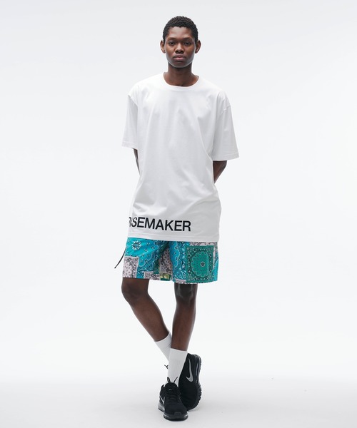NOISE MAKER（ノイズメーカー）の「【接触冷感】ヘムロゴプリントTEE（Tシャツ/カットソー・メンズ・ブラック/ホワイト・X-LARGE/LARGE/MEDIUM）」の3枚目の写真
