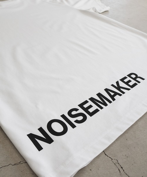 NOISE MAKER（ノイズメーカー）の「【接触冷感】ヘムロゴプリントTEE（Tシャツ/カットソー・メンズ・ブラック/ホワイト・X-LARGE/LARGE/MEDIUM）」の7枚目の写真
