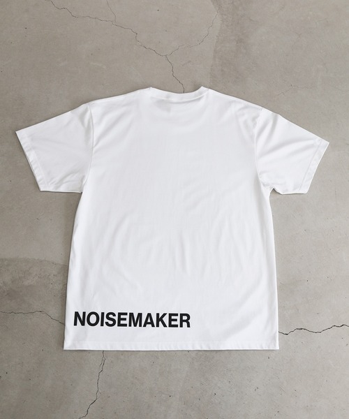 NOISE MAKER（ノイズメーカー）の「【接触冷感】ヘムロゴプリントTEE（Tシャツ/カットソー・メンズ・ブラック/ホワイト・X-LARGE/LARGE/MEDIUM）」の8枚目の写真