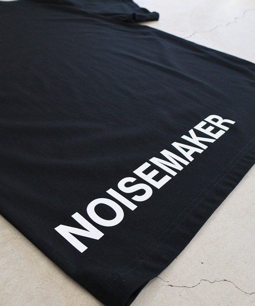 NOISE MAKER（ノイズメーカー）の「【接触冷感】ヘムロゴプリントTEE（Tシャツ/カットソー・メンズ・ブラック/ホワイト・X-LARGE/LARGE/MEDIUM）」の12枚目の写真