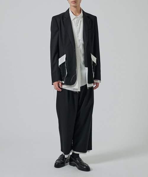 sulvam(サルバム)の「【sulvam】クラシックパンツ(スラックス・メンズ・ブラック・M/S)」の5枚目の写真