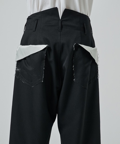 sulvam(サルバム)の「【sulvam】クラシックパンツ(スラックス・メンズ・ブラック・M/S)」の9枚目の写真