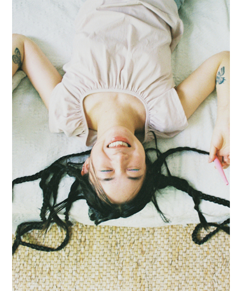 EXPIRED GIRL(エクスパイアードガール)の「Soft Shirring Top Pale Pink(Tシャツ/カットソー・レディース・その他・FREE)」の4枚目の写真