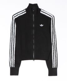 ADIDAS ウェア アディダス W KNITTED FIREBIRD TRACKTOP アウター KS7366 BLACK/WHITE