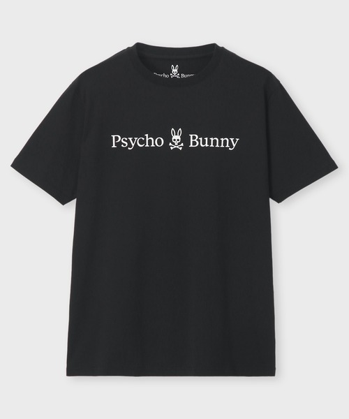 Psycho Bunny（サイコバニー）の「ベーシックバニー 横ロゴプリントTシャツ（Tシャツ/カットソー・メンズ・ブラック/ライトブルー/ホワイト・X-LARGE/LARGE/MEDIUM/SMALL）」の11枚目の写真
