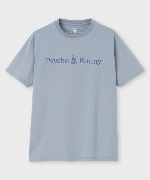 Psycho Bunny（サイコバニー）の「ベーシックバニー 横ロゴプリントTシャツ（Tシャツ/カットソー・メンズ・ブラック/ライトブルー/ホワイト・X-LARGE/LARGE/MEDIUM/SMALL）」の15枚目の写真