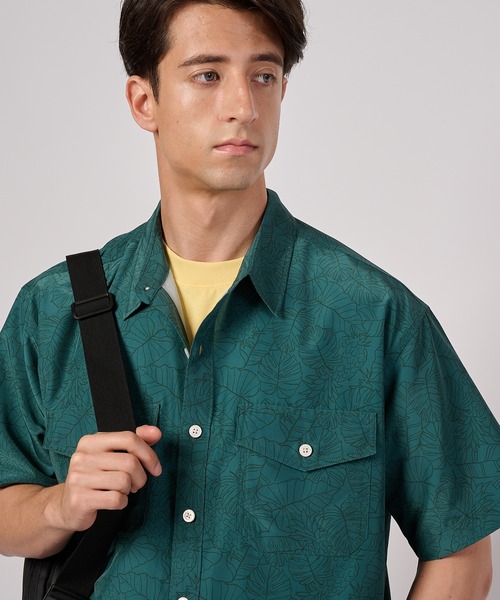 Eddie Bauer(エディーバウアー)の「マウンテン 半袖シャツ(シャツ/ブラウス・メンズ・ダークグリーン/カーキ/コーラル/アイボリー・L/S/M/XL/XXL)」の21枚目の写真