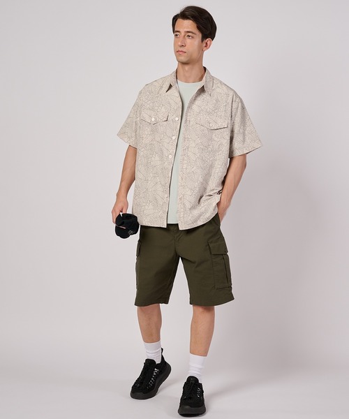 Eddie Bauer(エディーバウアー)の「マウンテン 半袖シャツ(シャツ/ブラウス・メンズ・ダークグリーン/カーキ/コーラル/アイボリー・L/S/M/XL/XXL)」の18枚目の写真