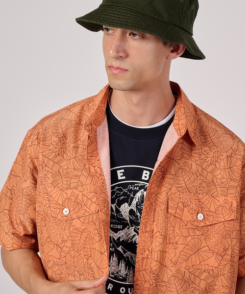 Eddie Bauer(エディーバウアー)の「マウンテン 半袖シャツ(シャツ/ブラウス・メンズ・ダークグリーン/カーキ/コーラル/アイボリー・L/S/M/XL/XXL)」の5枚目の写真