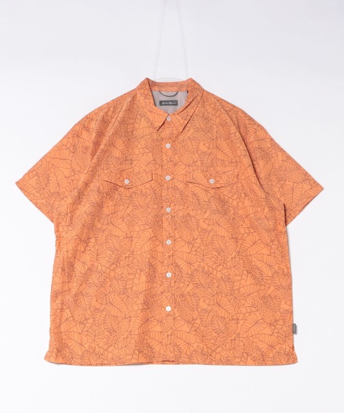 Eddie Bauer(エディーバウアー)の「マウンテン 半袖シャツ(シャツ/ブラウス・メンズ・ダークグリーン/カーキ/コーラル/アイボリー・L/S/M/XL/XXL)」の16枚目の写真