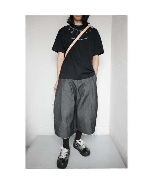 SHINYAKOZUKA（シンヤコヅカ）の「BAGGY SHORTS（その他パンツ・メンズ・ブラック・MEDIUM/X-SMALL/SMALL/X-LARGE/LARGE）」の2枚目の写真