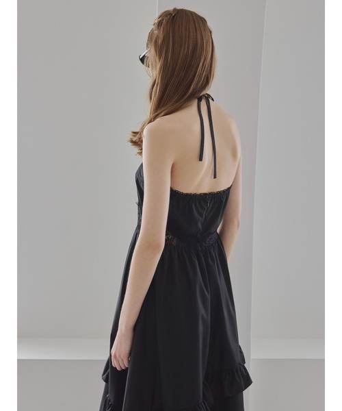 etre loin(エトルワン)の「リリーエンブロイダリーエプロンロングワンピース / Lily embroidered apron long dress(ワンピース・レディース・ミント/ブラック/ホワイト・M)」の21枚目の写真