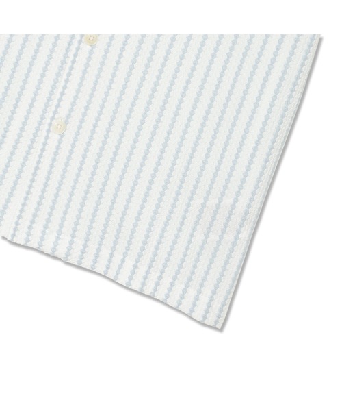 Guess(ゲス)の「RAFA Jacquard Knit Shirt シャツ 半袖(シャツ/ブラウス・メンズ・ライトブルー・MEDIUM/SMALL/LARGE/X-LARGE)」の5枚目の写真