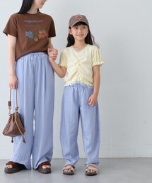 CIAOPANIC TYPY（チャオパニックティピー）の「【KIDS】アソート柄ストライプバレルパンツ【AMALFI】（その他パンツ）」