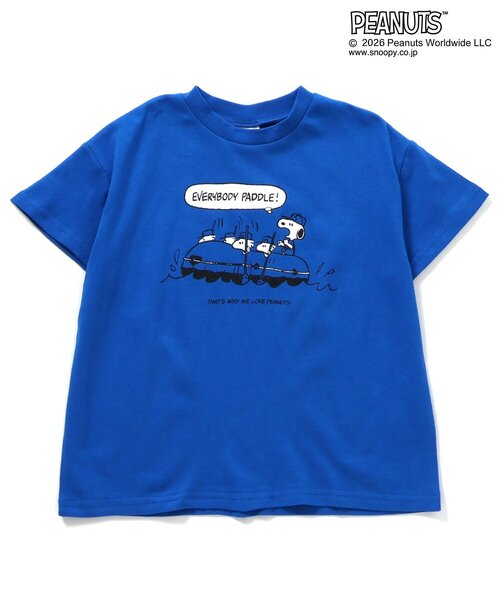 PEANUTS（ピーナッツ）の「PEANUTS　カラバリTシャツ（Tシャツ/カットソー・キッズ・アイボリー/ブルー/オレンジ/イエロー・90/110/100/140/130/120/80）」の6枚目の写真