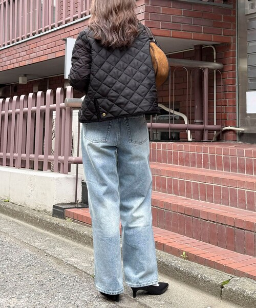 fredy emue（フレディエミュ）の「《別注》【Traditional WeatherWear】WAVERLY A-LINE ZIP（テーラードジャケット・レディース・ブラック/ネイビー・34/32）」の19枚目の写真
