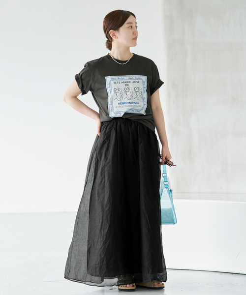 IENA(イエナ)の「MARILYN MOON/マリリンムーン sheer cotton 2way op ワンピース 4263-105(ワンピース・レディース・ホワイト/ブラック/カーキ・FREE)」の4枚目の写真