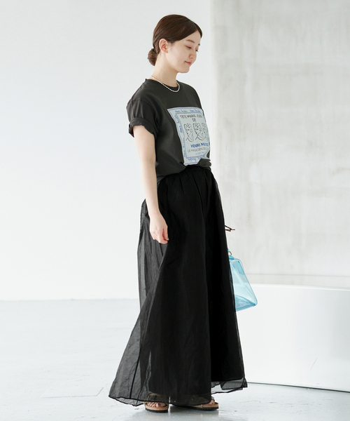 IENA(イエナ)の「MARILYN MOON/マリリンムーン sheer cotton 2way op ワンピース 4263-105(ワンピース・レディース・ホワイト/ブラック/カーキ・FREE)」の10枚目の写真
