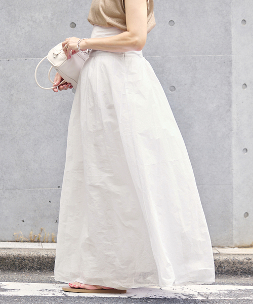 IENA(イエナ)の「MARILYN MOON/マリリンムーン sheer cotton 2way op ワンピース 4263-105(ワンピース・レディース・ホワイト/ブラック/カーキ・FREE)」の12枚目の写真