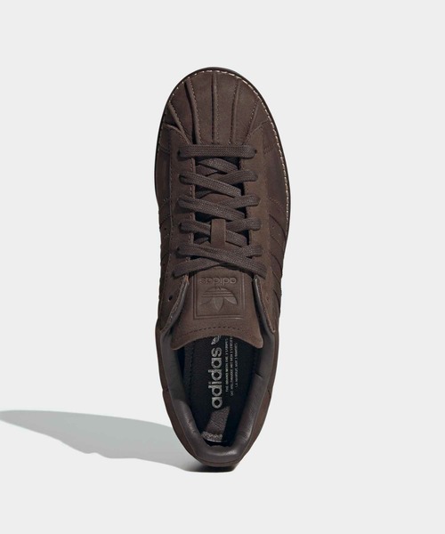 adidas（アディダス）の「スーパースター ラックス / SUPERSTAR LUX / アディダスオリジナルス adidas Originals（スニーカー・メンズ・ブラウン・29.0cm/28.5cm/28.0cm/27.5cm/27.0cm/26.5cm/26.0cm/25.5cm/25.0cm/24.5cm/24.0cm/23.5cm/23.0cm）」の2枚目の写真