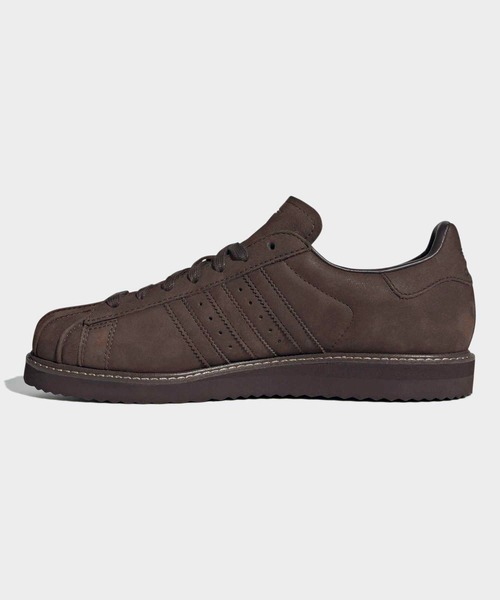 adidas（アディダス）の「スーパースター ラックス / SUPERSTAR LUX / アディダスオリジナルス adidas Originals（スニーカー・メンズ・ブラウン・29.0cm/28.5cm/28.0cm/27.5cm/27.0cm/26.5cm/26.0cm/25.5cm/25.0cm/24.5cm/24.0cm/23.5cm/23.0cm）」の6枚目の写真