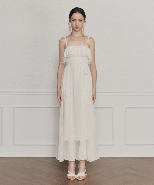 PAIN OR PLEASURE(ペインオアプレジャー)の「MOONRISE DRESS cream(ワンピース・レディース・その他・ONE SIZE)」の3枚目の写真