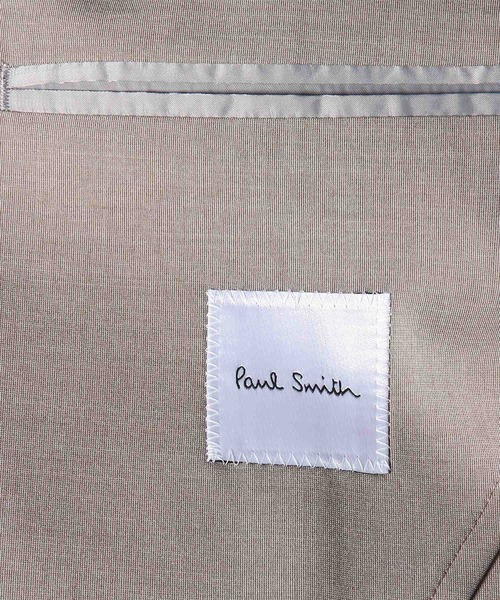 Paul Smith(ポールスミス)の「トップダイ トラベルコンフォート ジャケット / 263112 WTVJK01(テーラードジャケット・メンズ・ライトベージュ/ネイビー・MEDIUM/SMALL/L2/X-LARGE/LARGE)」の14枚目の写真