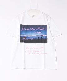 【OFF SESSION / オフセッション】Photo Print T-shirts / 芝田満之コラボ サーフ フォトプリント グラフィックTシャツ / 丸胴シームレス仕様（ユニセックス）
