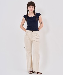 ルーズフィット コーデュロイ パンツ TINA:JOJUN