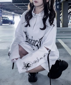 プリントハーフジッププルオーバー（Tシャツ/カットソー）｜狐独