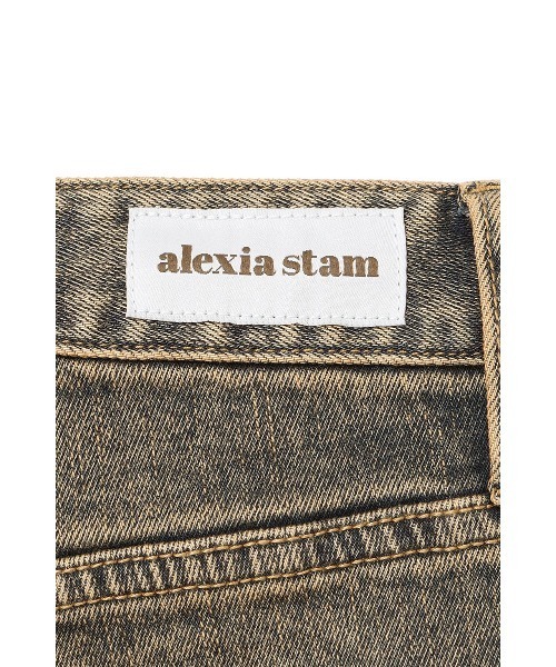 ALEXIA STAM(アリシアスタン)の「Slit Hem Denim Pants /フィルターデニム(デニムパンツ・レディース・ブルー/ブルー系その他・0/1/2/3)」の22枚目の写真