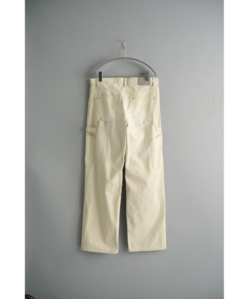 CONZ(コンズ)の「loose fit duck double knee pants(デニムパンツ・メンズ・ブラウン/ホワイト/チャコールグレー・1/2/3/4)」の12枚目の写真