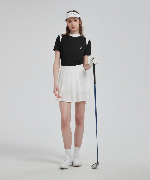 E.PARCA(イパルカ)の「レイダブルメッシュスカート(スカート・レディース・ホワイト・SMALL/MEDIUM/LARGE)」の4枚目の写真