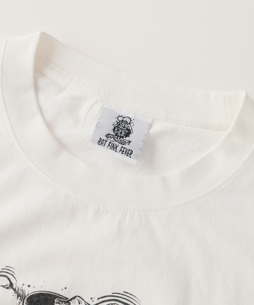 RAT FINK(ラットフィンク)の「RAT FINK / ラットフィンク 別注 グラフィック ロンT(Tシャツ/カットソー・メンズ・ホワイト/ブラウン/ブラック・MEDIUM/LARGE)」の11枚目の写真