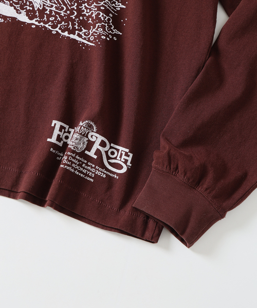 RAT FINK(ラットフィンク)の「RAT FINK / ラットフィンク 別注 グラフィック ロンT(Tシャツ/カットソー・メンズ・ホワイト/ブラウン/ブラック・MEDIUM/LARGE)」の16枚目の写真
