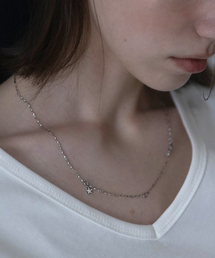 PEARLY MORE（パ―リーモア）の「スターツイストチェーンネックレス_PM26N019HS（ネックレス）」