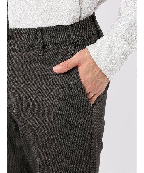 m.f.editorial(エムエフエディトリアル)の「パンツ メンズ ストレッチ スリム トラウザー テーパード カルゼ クロスストレッチ(チノパンツ・メンズ・グレー/カーキ/ネイビー・S/LARGE/X-LARGE/MEDIUM)」の20枚目の写真