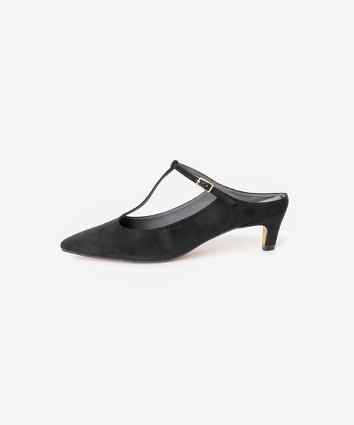 GRISE(グリーズ)の「《WEB+一部店舗限定》GRISE4.5cmポインテッドTストラップミュール(パンプス・レディース・ブラック/ブラウン/ベージュ系その他・SMALL/MEDIUM/LARGE/X-LARGE)」の13枚目の写真