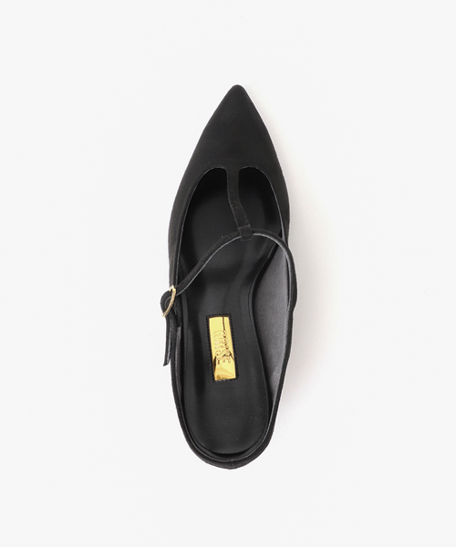 GRISE(グリーズ)の「《WEB+一部店舗限定》GRISE4.5cmポインテッドTストラップミュール(パンプス・レディース・ブラック/ブラウン/ベージュ系その他・SMALL/MEDIUM/LARGE/X-LARGE)」の17枚目の写真