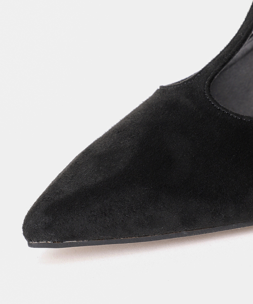 GRISE(グリーズ)の「《WEB+一部店舗限定》GRISE4.5cmポインテッドTストラップミュール(パンプス・レディース・ブラック/ブラウン/ベージュ系その他・SMALL/MEDIUM/LARGE/X-LARGE)」の21枚目の写真