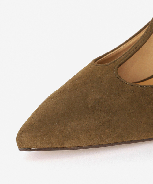 GRISE(グリーズ)の「《WEB+一部店舗限定》GRISE4.5cmポインテッドTストラップミュール(パンプス・レディース・ブラック/ブラウン/ベージュ系その他・SMALL/MEDIUM/LARGE/X-LARGE)」の22枚目の写真
