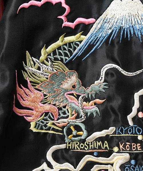 16ss 東洋 TAILOR TOYO × BEAMS BOY スカジャン刺繍 Tシャツ