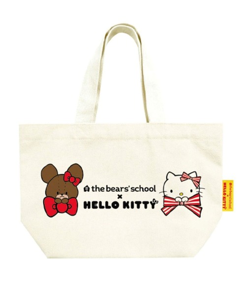 sanrio（サンリオ）の「【くまのがっこう×ハローキティ】　キャンバス風ミニトート（トートバッグ・レディース・ホワイト系その他2/ホワイト系その他・FREE）」の2枚目の写真