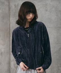 Crushed Velvet Blouson / クラッシュベルベットブルゾン メンズ レディース ユニセックス