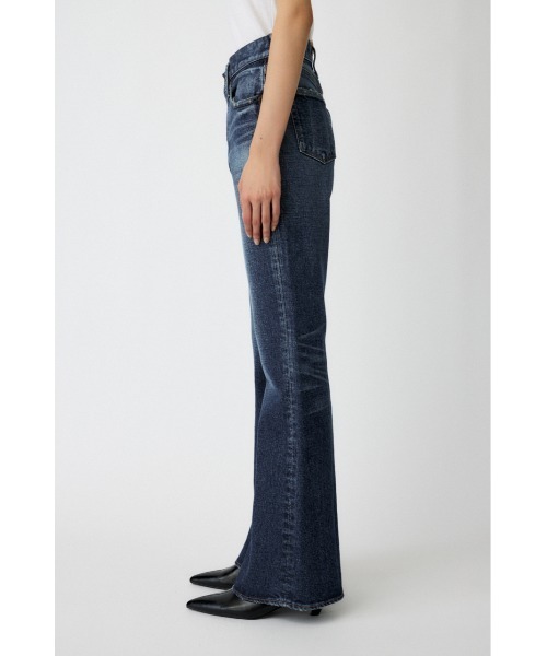 MOUSSY(マウジー)の「【シリーズ累計24万本販売】MVS D/BLU FLARE(デニムパンツ・レディース・ダークブルー・27inch/26inch/23inch/22inch/24inch/25inch/28inch)」の9枚目の写真